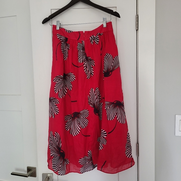 Ann Taylor - Floral midi skirt - Picture 3 of 7